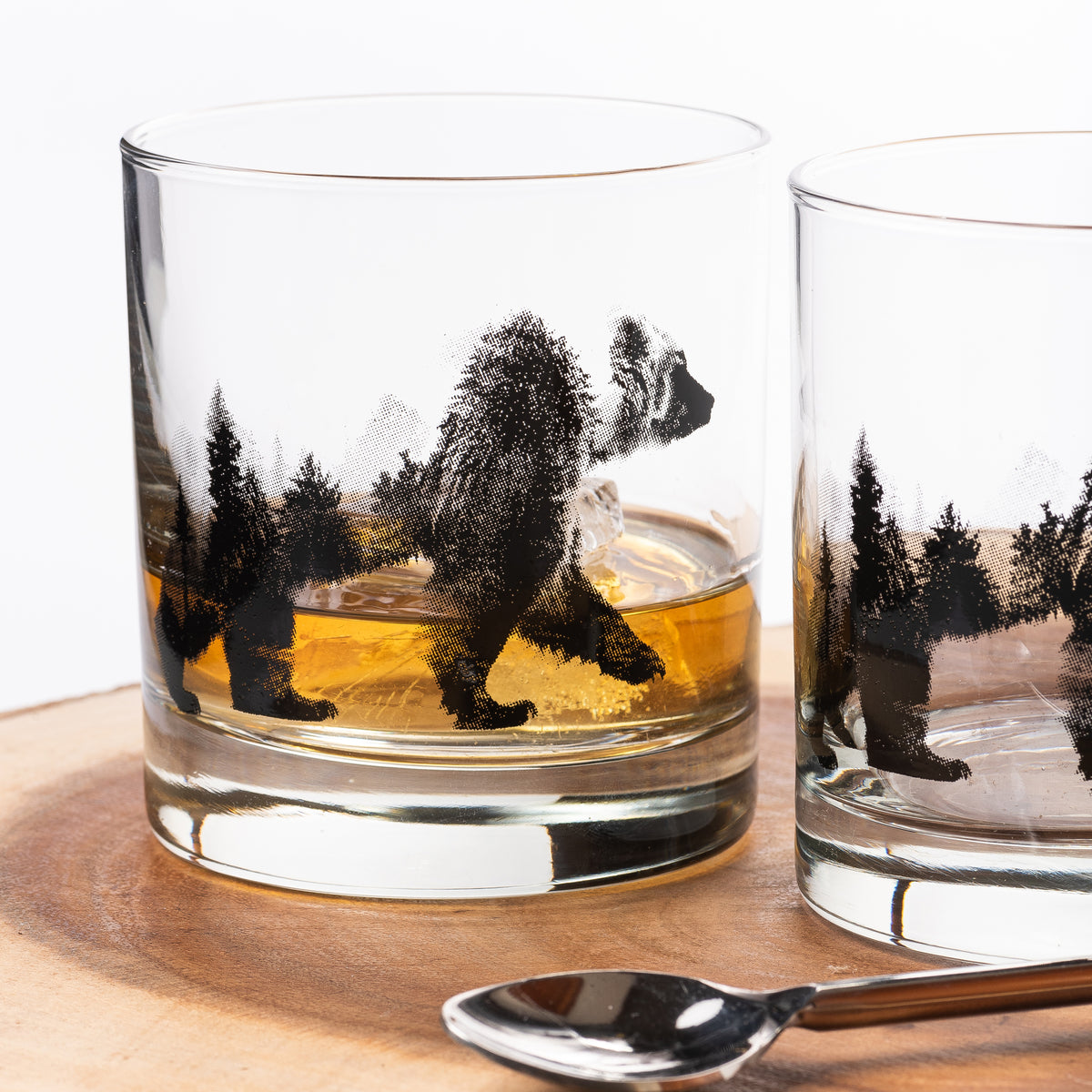 Fish and Forest Pint Glasses